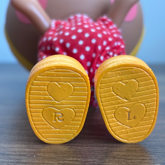 LALALOOPSY 7" Toy Doll Littles SCRIBBLES SPLASH Yellow Hair Finger Painter 2011 - Picture 9 of 10